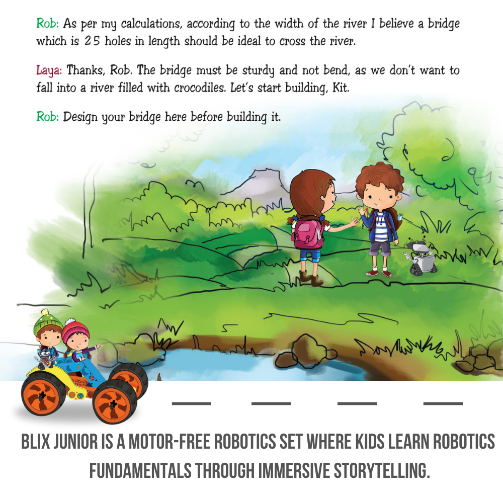 Blix Junior Robotics for kids, robotics subject