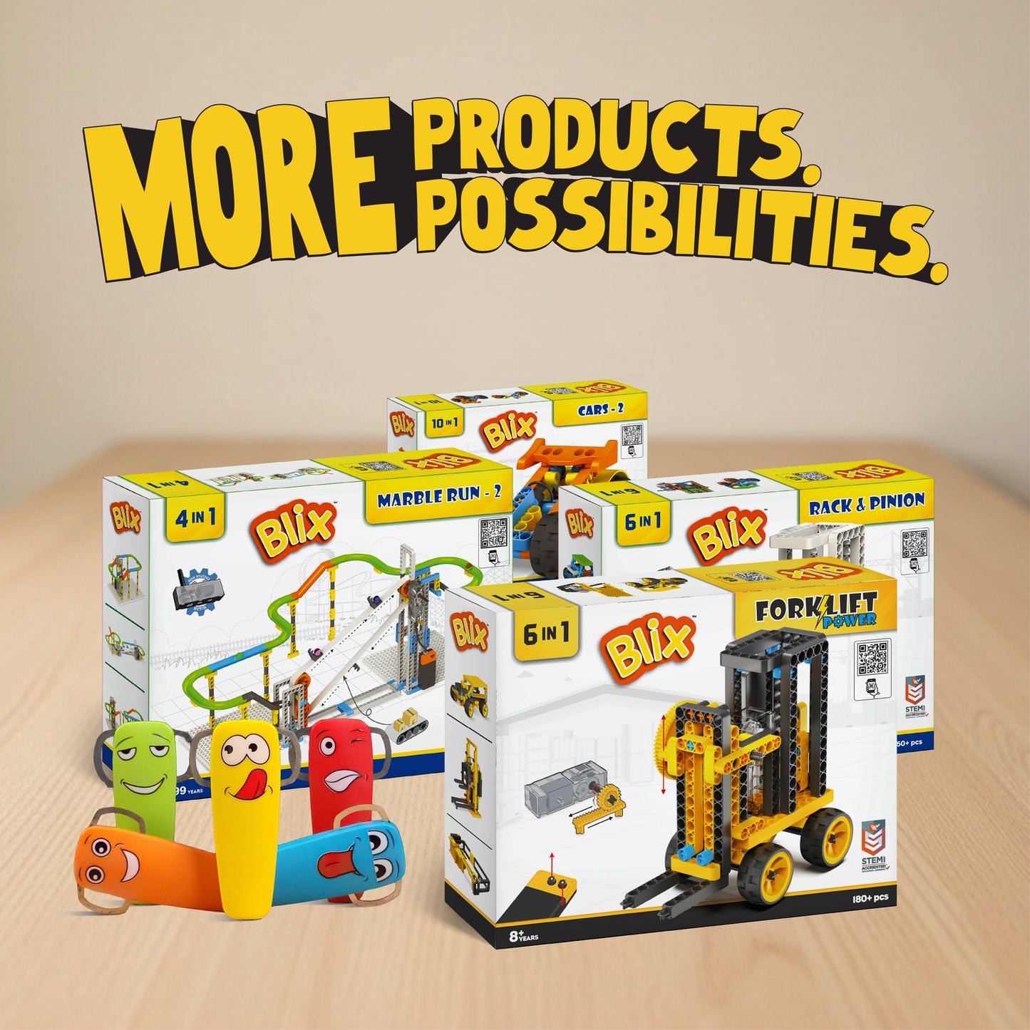 Blix_Forklift_1, Stem_Toys_For_Kids