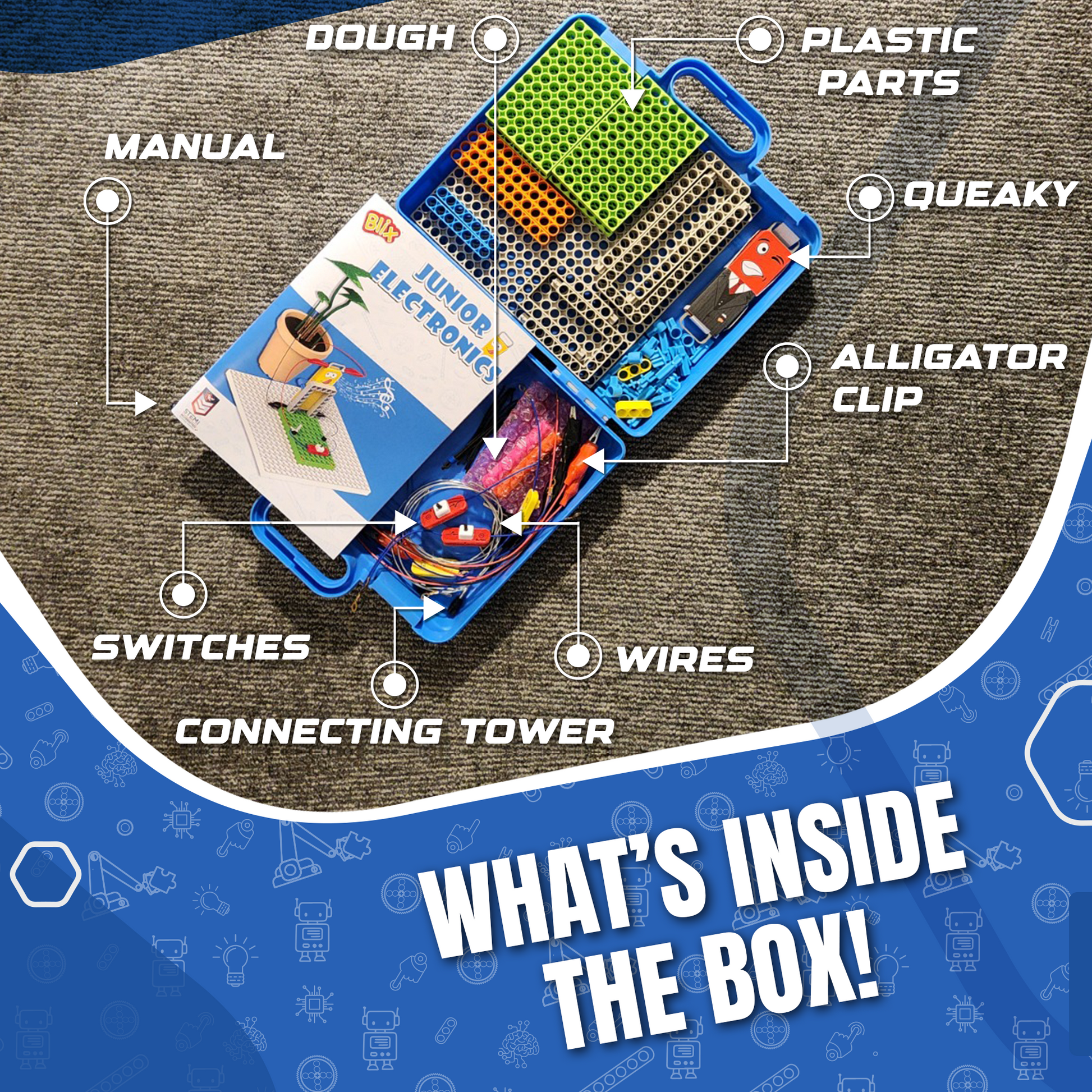 BLIX JUNIOR ELECTRONICS , Educational toys for kids