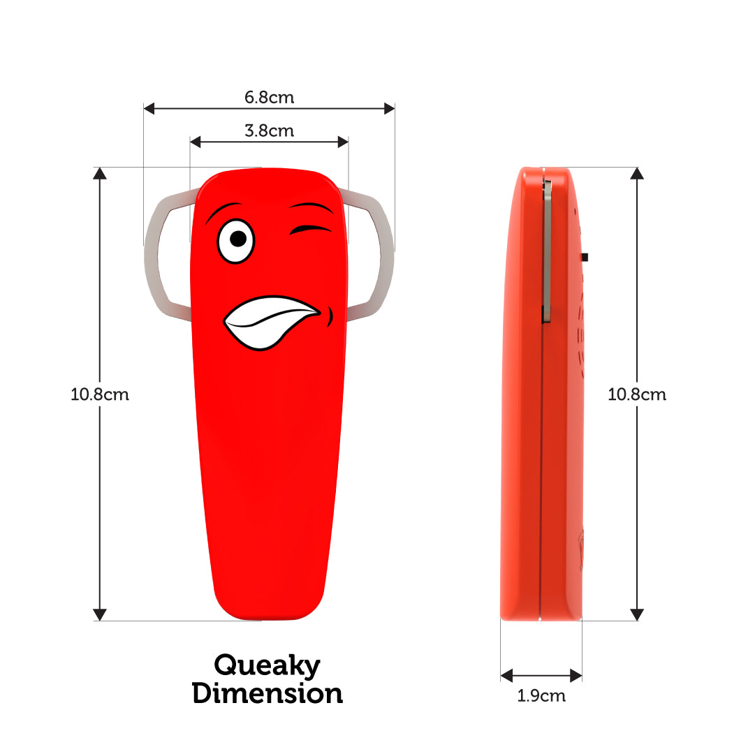 FLIRTY QUEAKY RECHARGEABLE | SENSORY LEARNING TOY