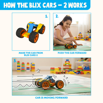 BLIX CARS-2 – ROBOTICS FOR KIDS, Educational Toys For Kids