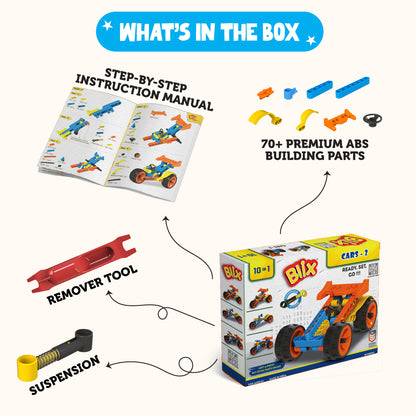 BLIX CARS-2 – ROBOTICS FOR KIDS, Educational Toys For Kids