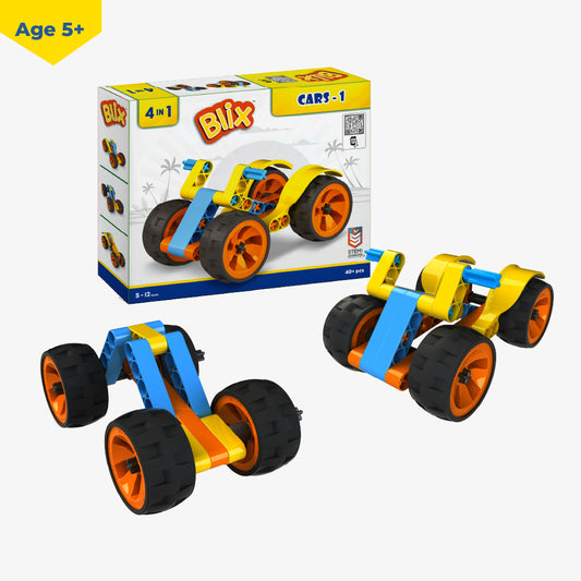 Blix Cars 1 , DIY Toys for kids 