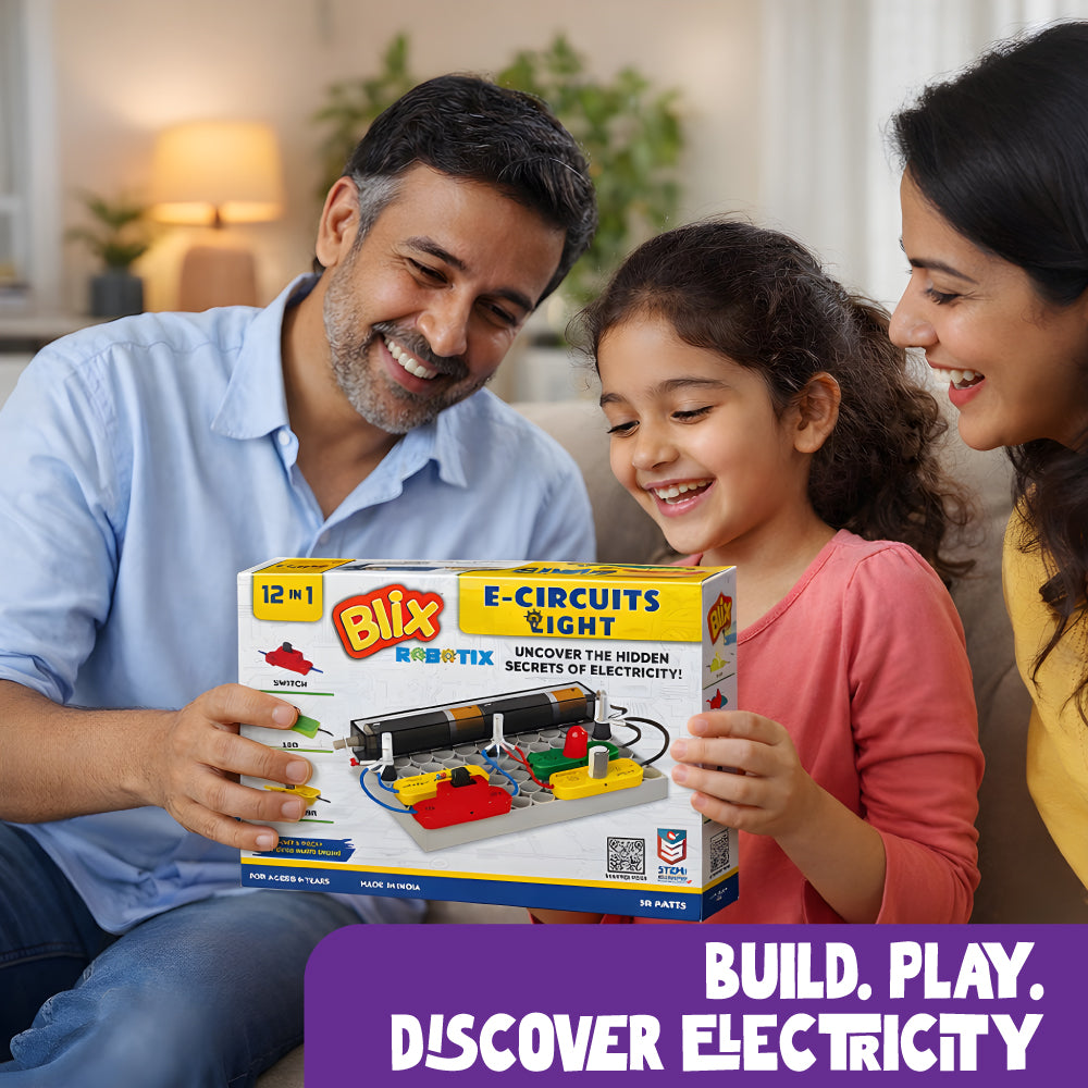 E-circuit_Light_Robotics_For_Kids , Stem toys for kids , Robotics kits , Stem education
