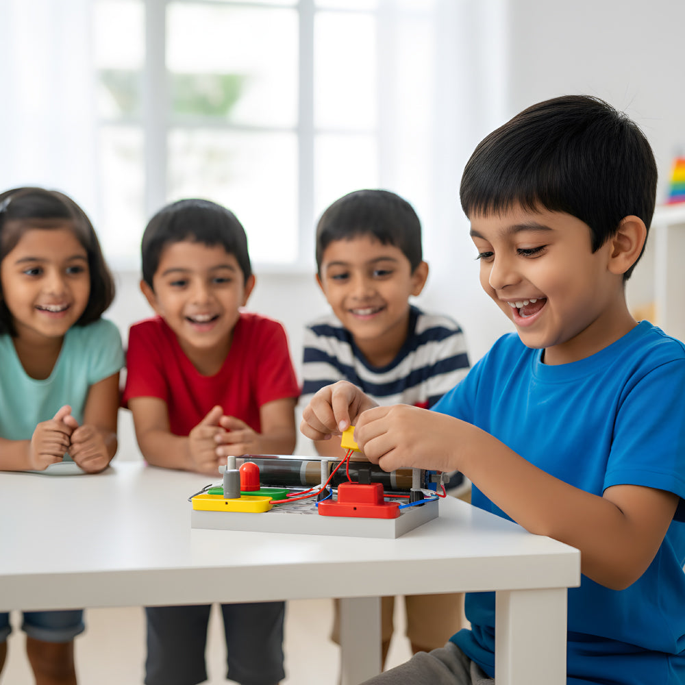 E-circuit_Light_Robotics_For_Kids , Stem toys for kids , Robotics kits , Stem education