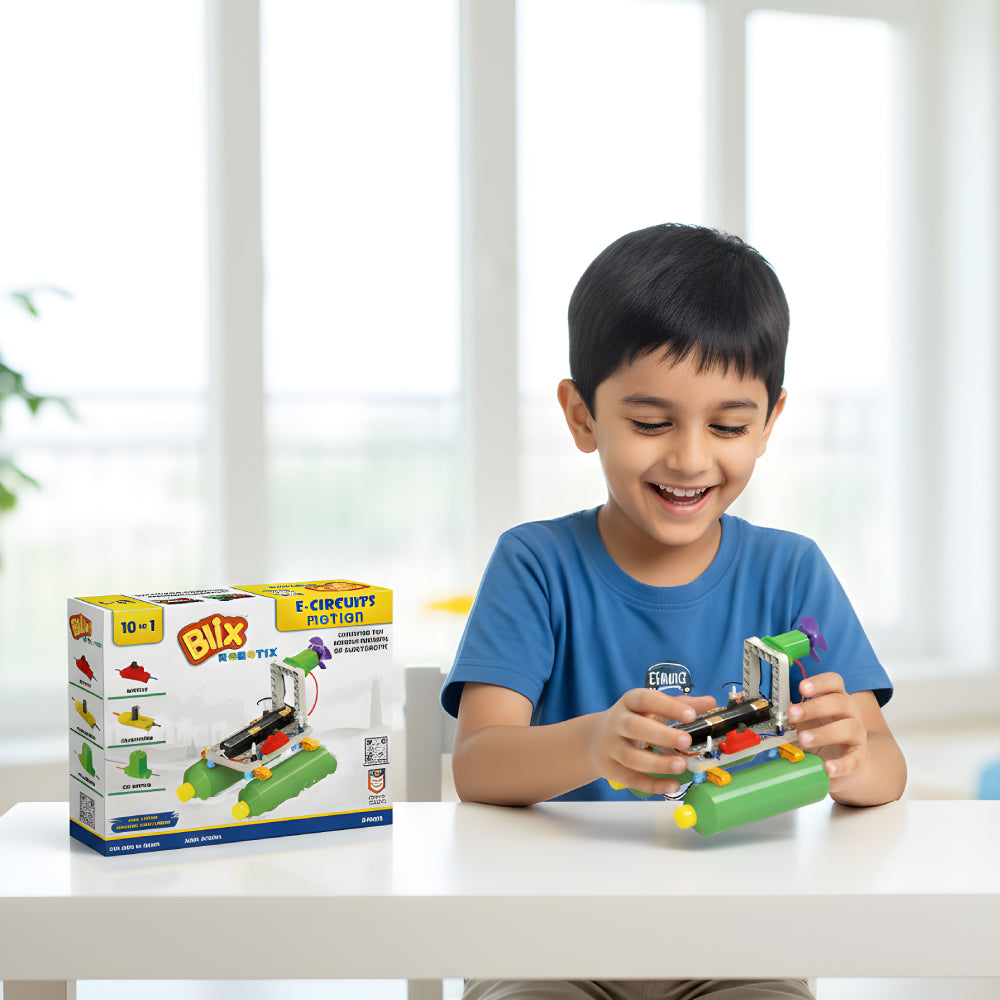 E-circuit_Motion_Robotics_For_Kids , Stem toys for kids , Robotics kits , Stem education