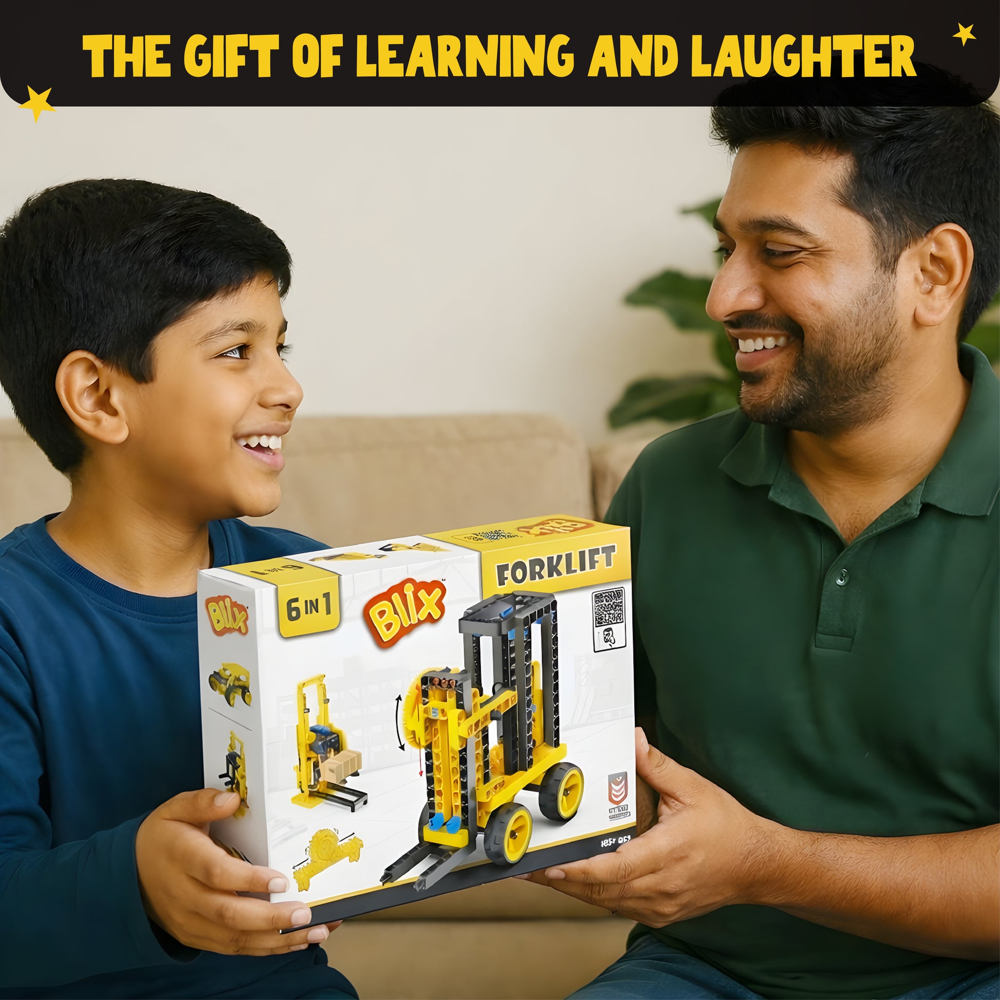 Blix_Forklift_1, Stem_Toys_For_Kids
