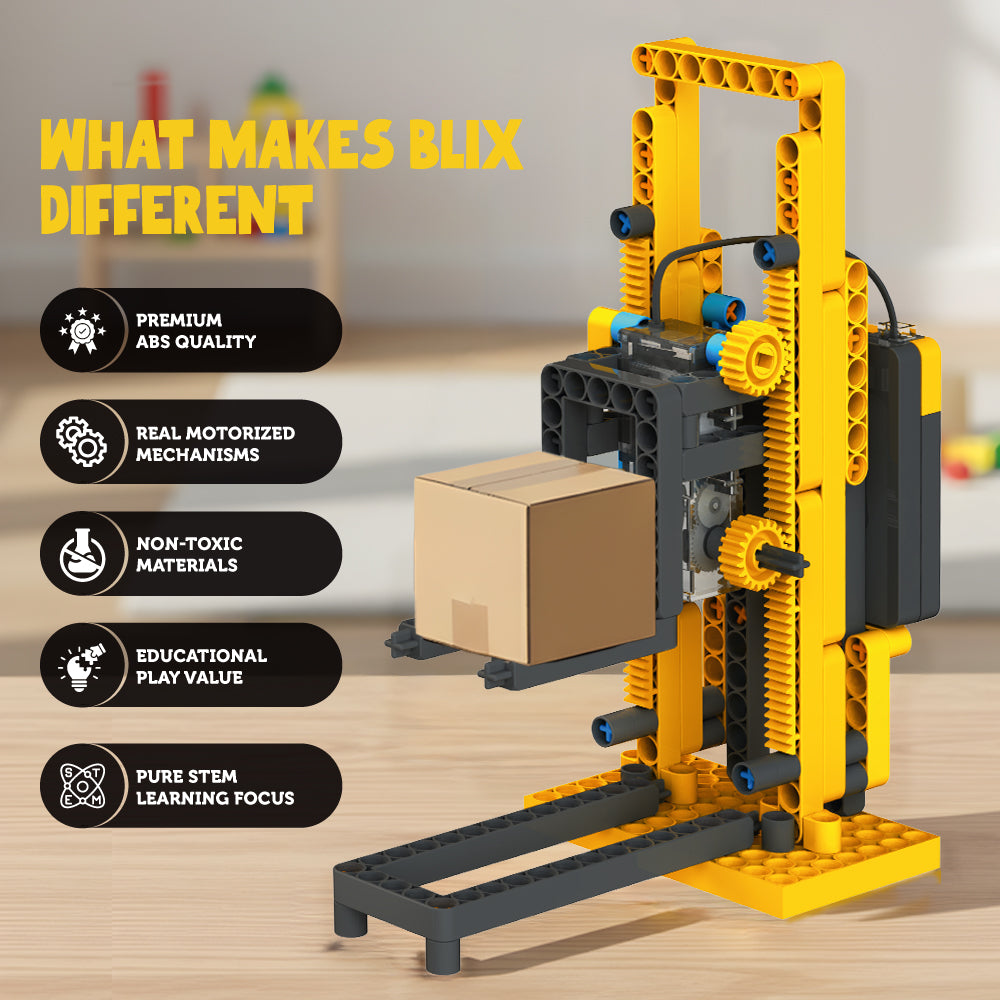 Blix_Forklift_Power, Stem_Toys_For_Kids