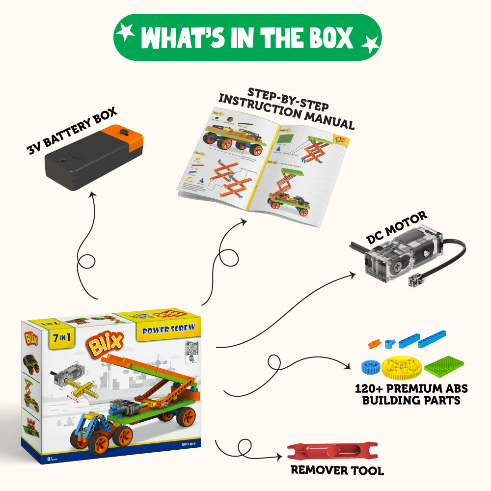BLIX POWER SCREW – ROBOTICS FOR KIDS