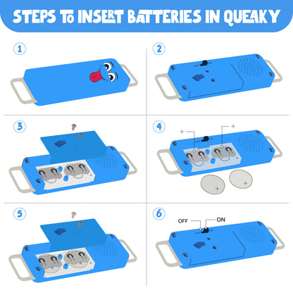 Blix_Queaky_Hungry, Musical Toy, Fun Musical Toy,