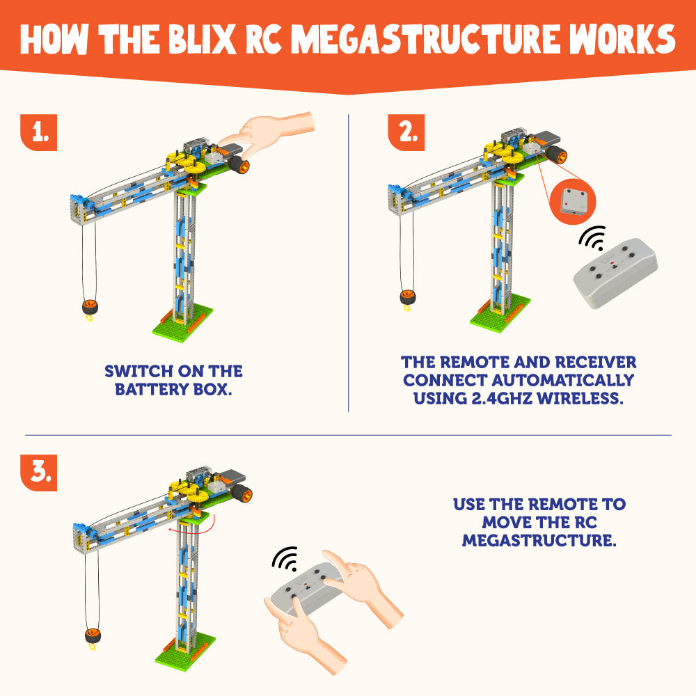 BLIX RC MEGASTRUCTURES | STEM TOYS FOR KIDS