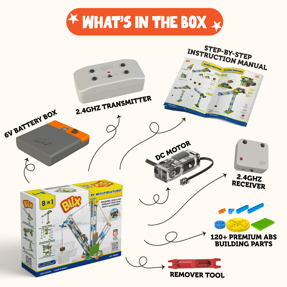 BLIX RC MEGASTRUCTURES | STEM TOYS FOR KIDS