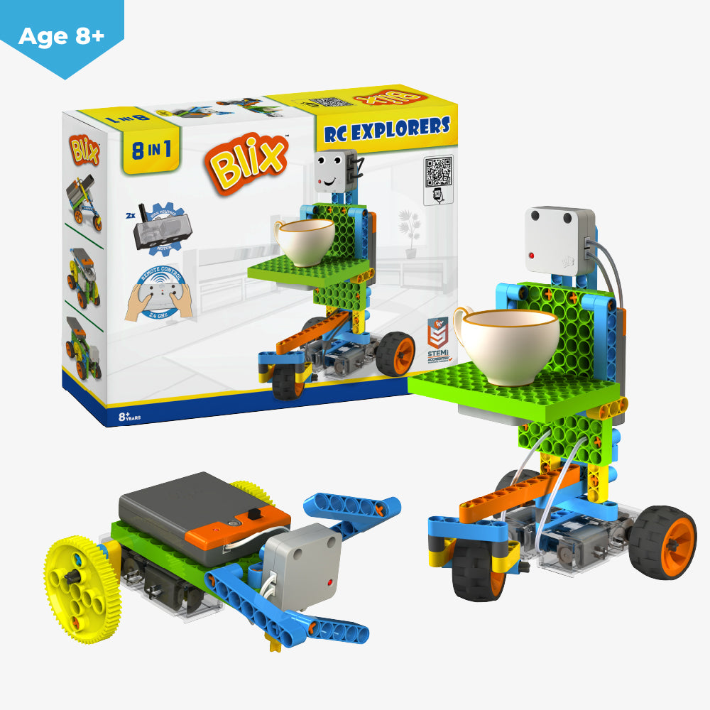 Blix Rc Explorer, Rc Toys For Kids, DIY Toys