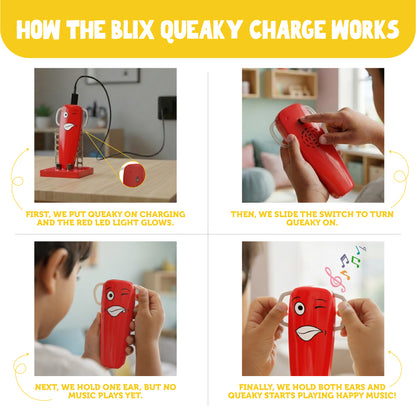 Queaky Charge-Flirty, Queaky, Stem Toys For Kids 