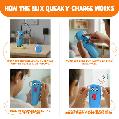 Queaky Charge-Goofy, Queaky, Stem Toys For Kids, Musical Toy
