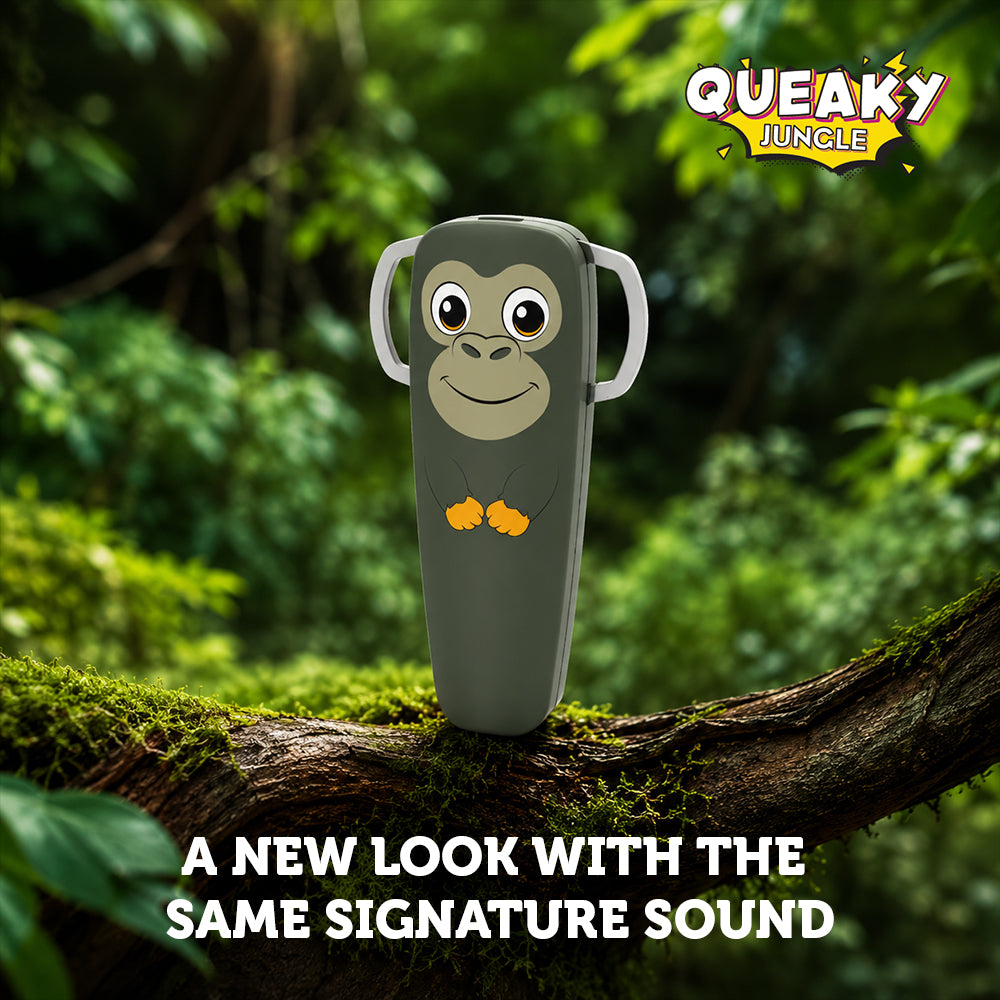 Gorilla Queaky Jungle, Queaky Charge, Stem Toys For Kids
