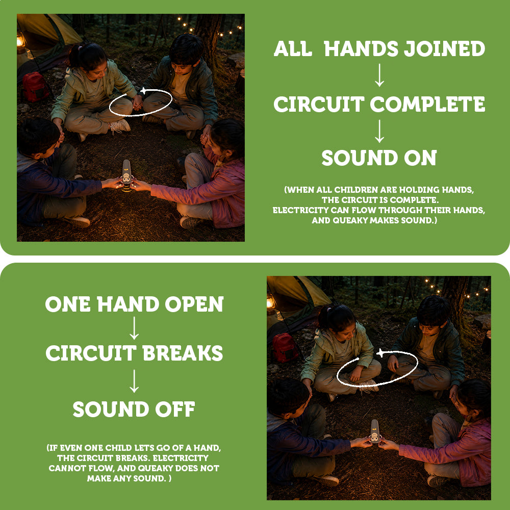 Gorilla Queaky Jungle, Queaky Charge, Stem Toys For Kids
