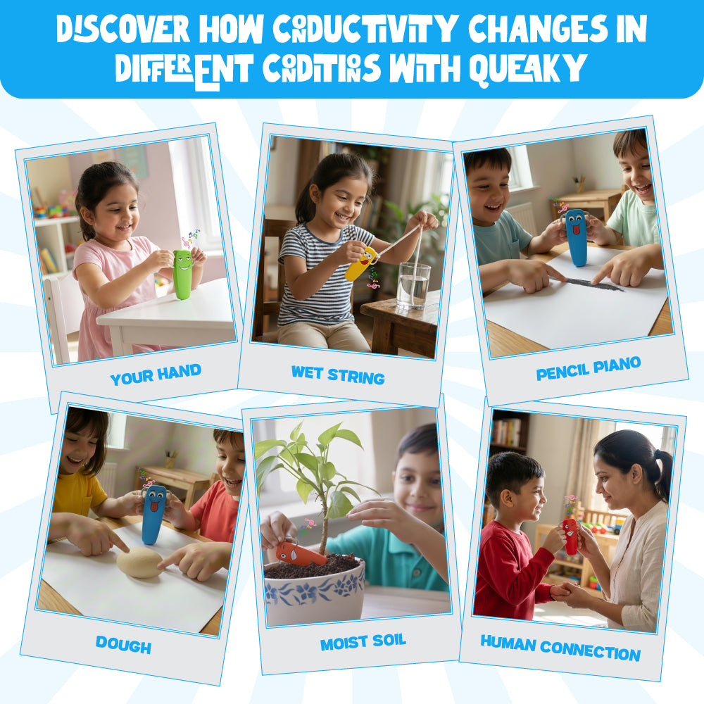 Queaky Charge-Happy, Queaky, Stem Toys For Kids, Musical Toy