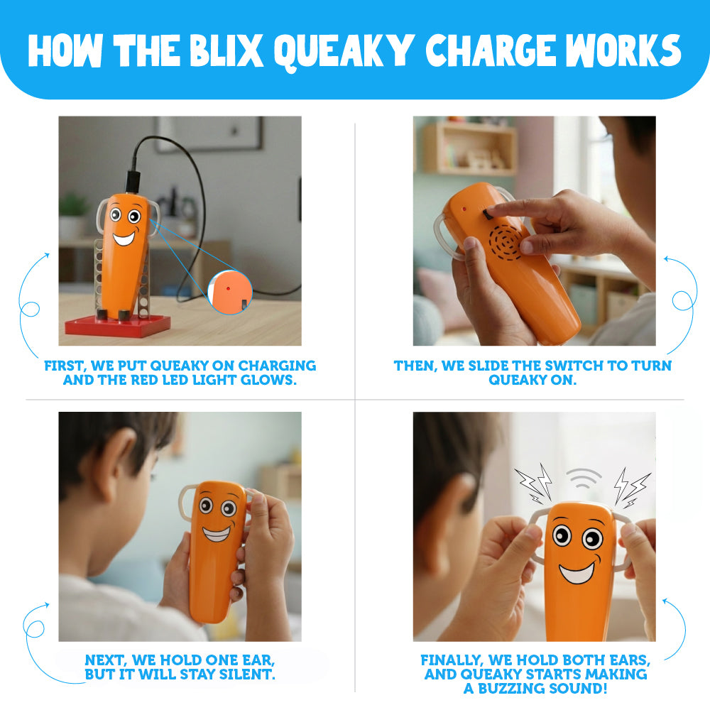 Queaky Charge-Happy, Queaky, Stem Toys For Kids, Musical Toy
