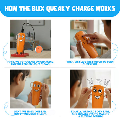 Queaky Charge-Happy, Queaky, Stem Toys For Kids, Musical Toy