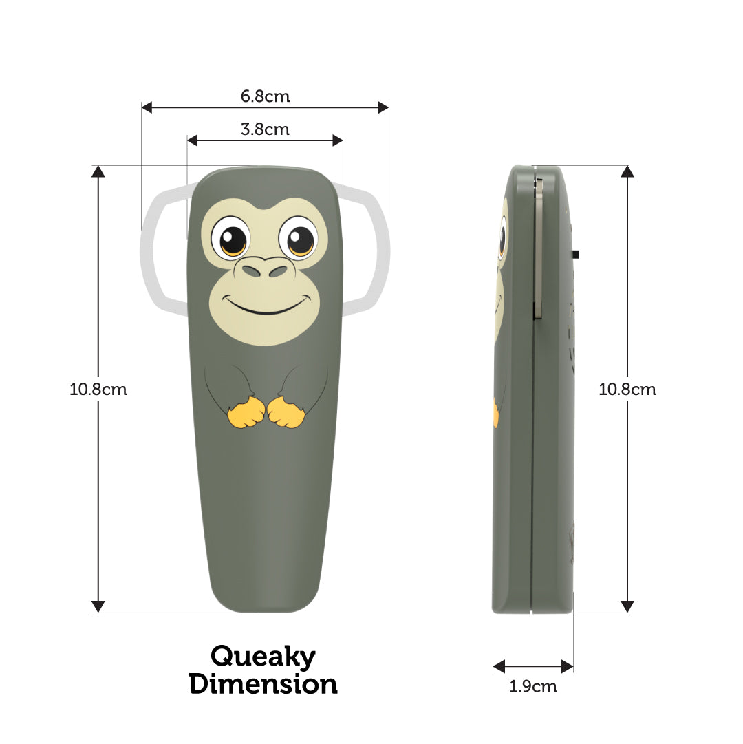 Gorilla Queaky Jungle, Queaky Charge, Stem Toys For Kids
