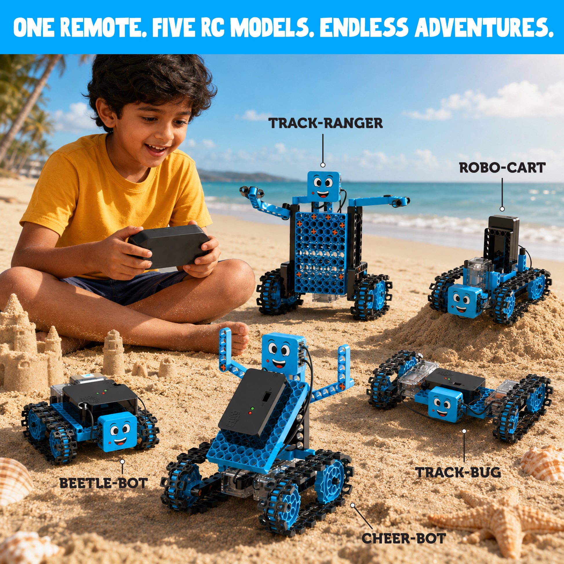 Blix RC Rover , Stem toys for kids , Robotics Toys