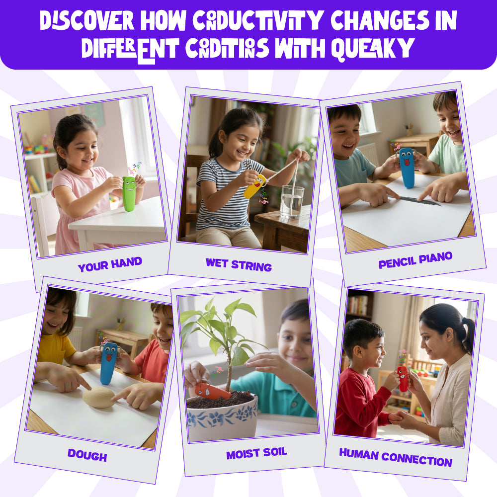 Queaky Charge-Sleepy, Queaky, Stem Toys For Kids, Musical Toy