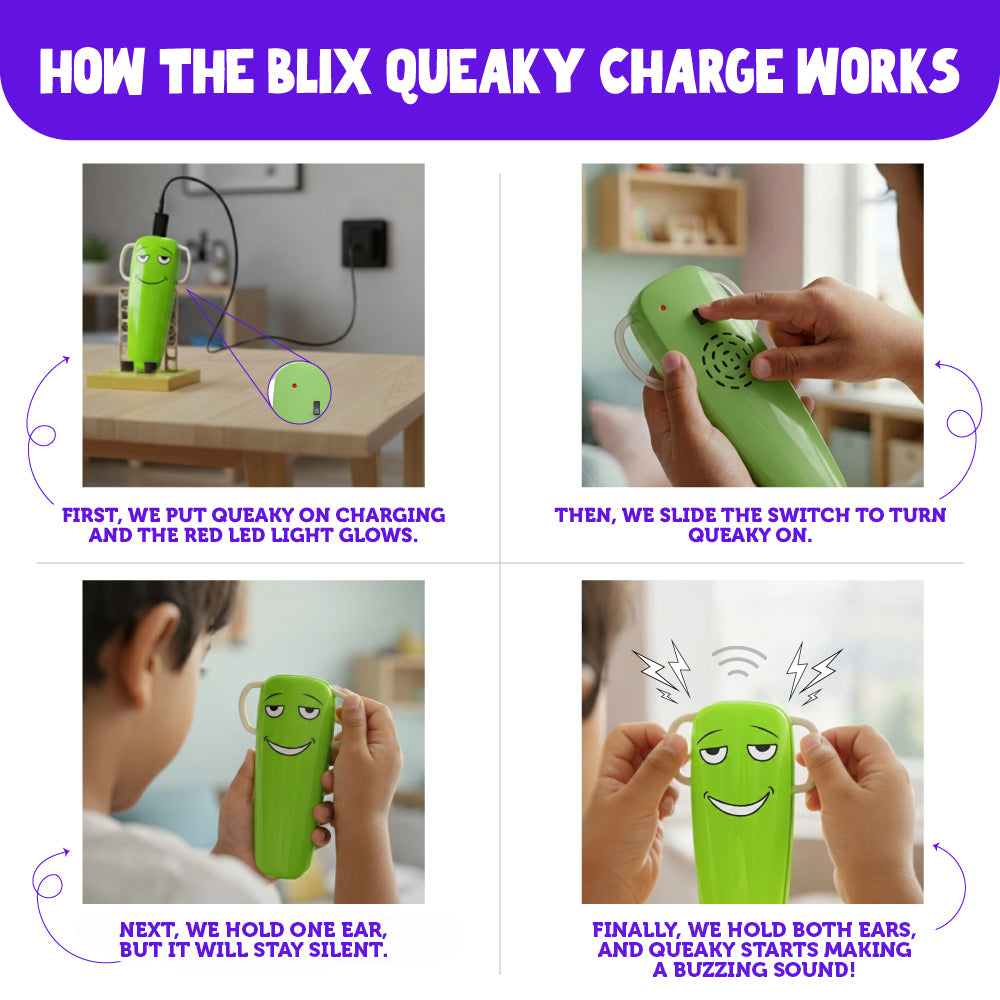 Queaky Charge-Sleepy, Queaky, Stem Toys For Kids, Musical Toy