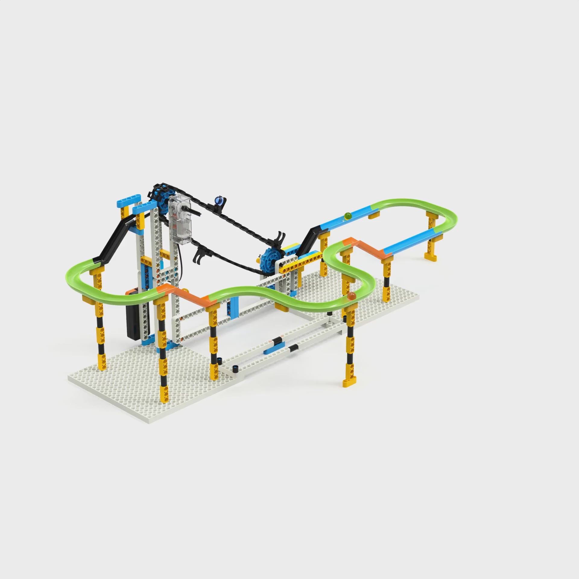 Blix_Marble_Run_2_with_tracks , Stem_Toys_For_Kis